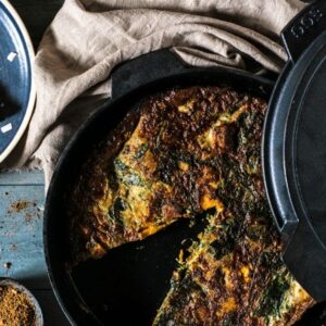 Gietijzeren skillet Big Green Egg