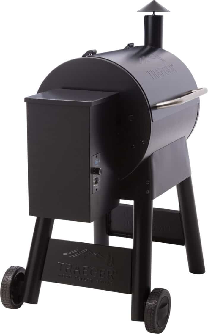 BF-Grills_TFB57PUB_Pro 22_HOPPER SIDE_Blue_Traeger