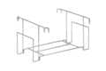 206015-C + 206015-L accessoirehouder Classic+LeChef monotlith kamado