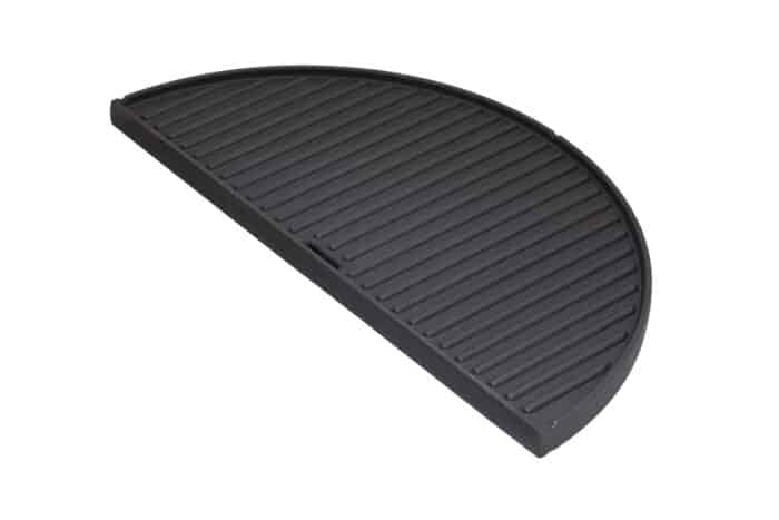 207031 + 207036 SGS gietijzeren plancha Classic + LeChef monotlith kamado