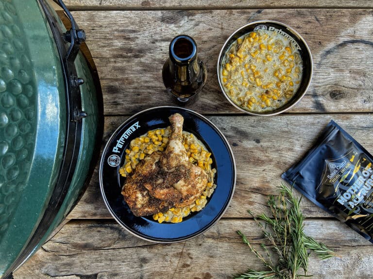 bier-kip-mais-creme-bbq-kamado-green-egg-recept-12