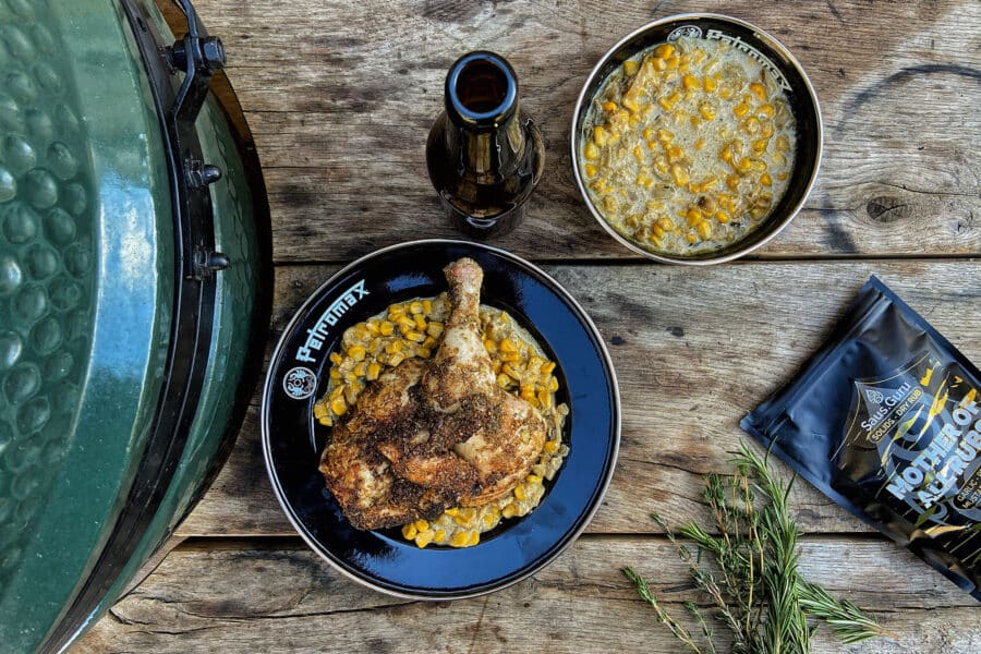 bier-kip-mais-creme-bbq-kamado-green-egg-recept-12