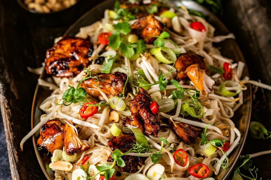 pad-thai-wok-bbq-recept-kamado-green-egg