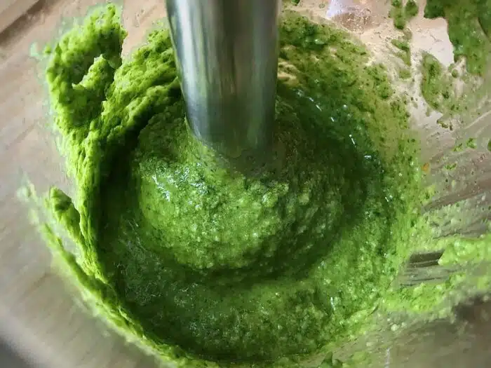 ribeye rucola pesto bbq kamado recept green egg Rucola pesto