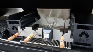 Zuid-Afrikaanse Braai Asado frame spies Home Fires