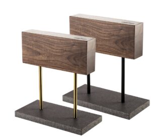 Magnetisch messenblok walnoot