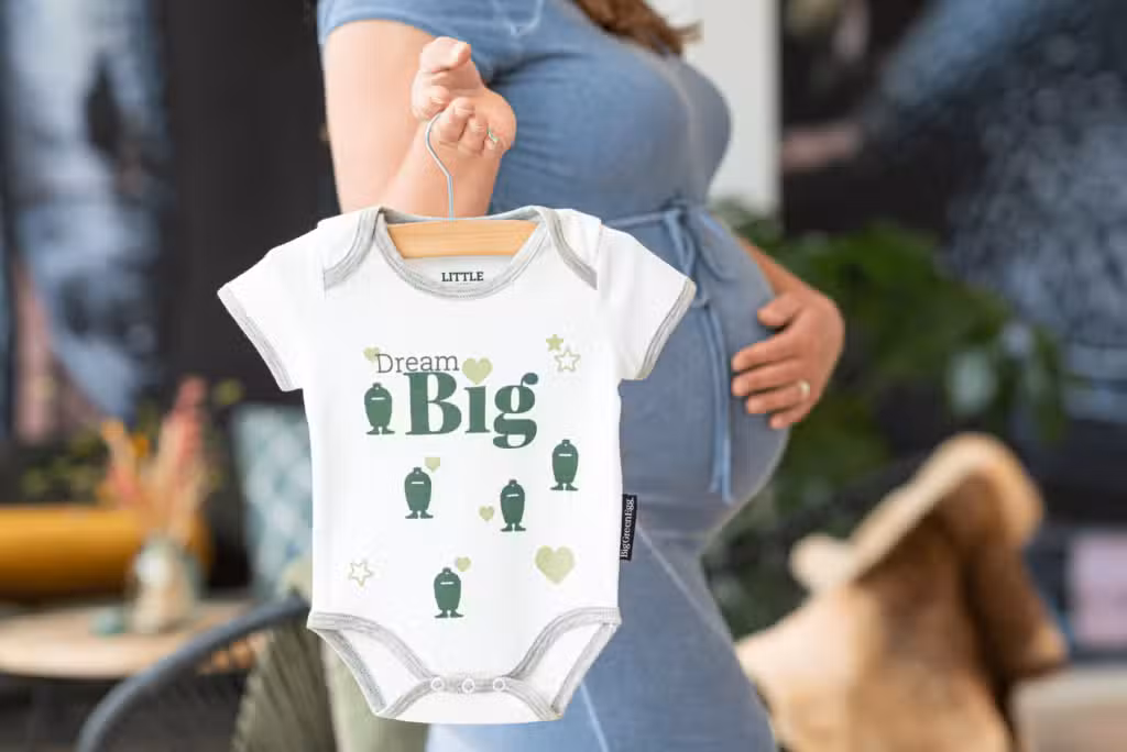 Romper-Dream-Big-Big-Green-Egg-Bbq-Baby-Cadeau