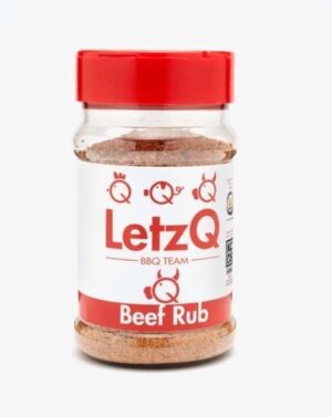 LetzQ Beef Rub 350 gram pot