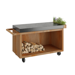 OFYR 135 Mise en Place Table PRO Corten – Donker Grijs Keramiek