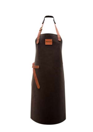 Leren schort Monolith