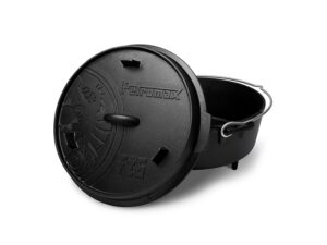 Gietijzeren Dutch Oven met pootjes Petromax