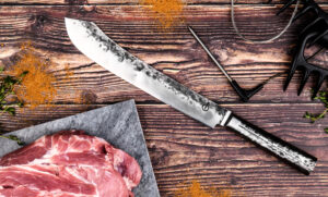 Intsense forged Butchers knife