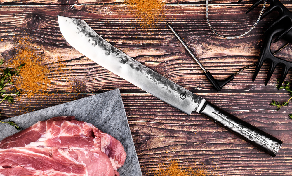 Intsense forged Butchers knife