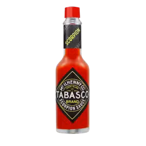 Tabasco-Scorpion-sauce-fles-glas-