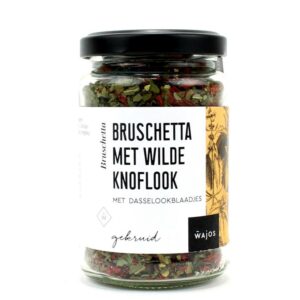 Bruschetta met wilde knoflook Wajos