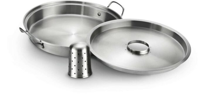 Premium-Chicken-Infusion-Roaster-On-White-Disassembled