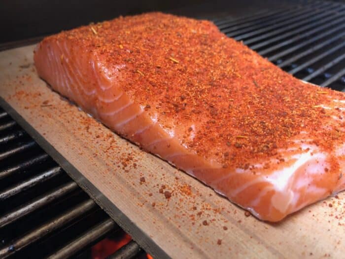 Recept-gelakte-zalm-met-gegrilde-witlof