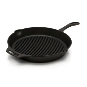 Gietijzeren-grill-skillet-met-steel-petromax-1
