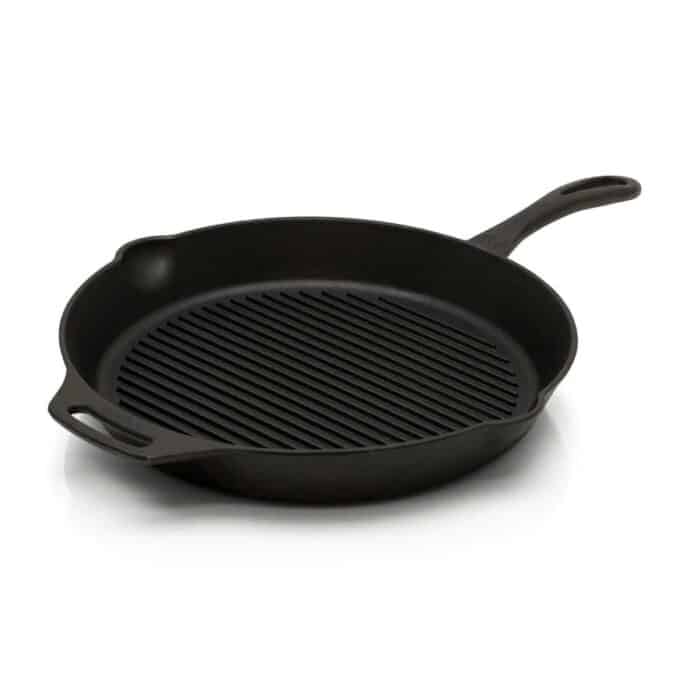 Gietijzeren-grill-skillet-met-steel-petromax-1