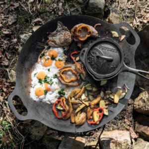 smeedijzeren-grillplaat-vuurschaal-48-cm-petromax-4 2