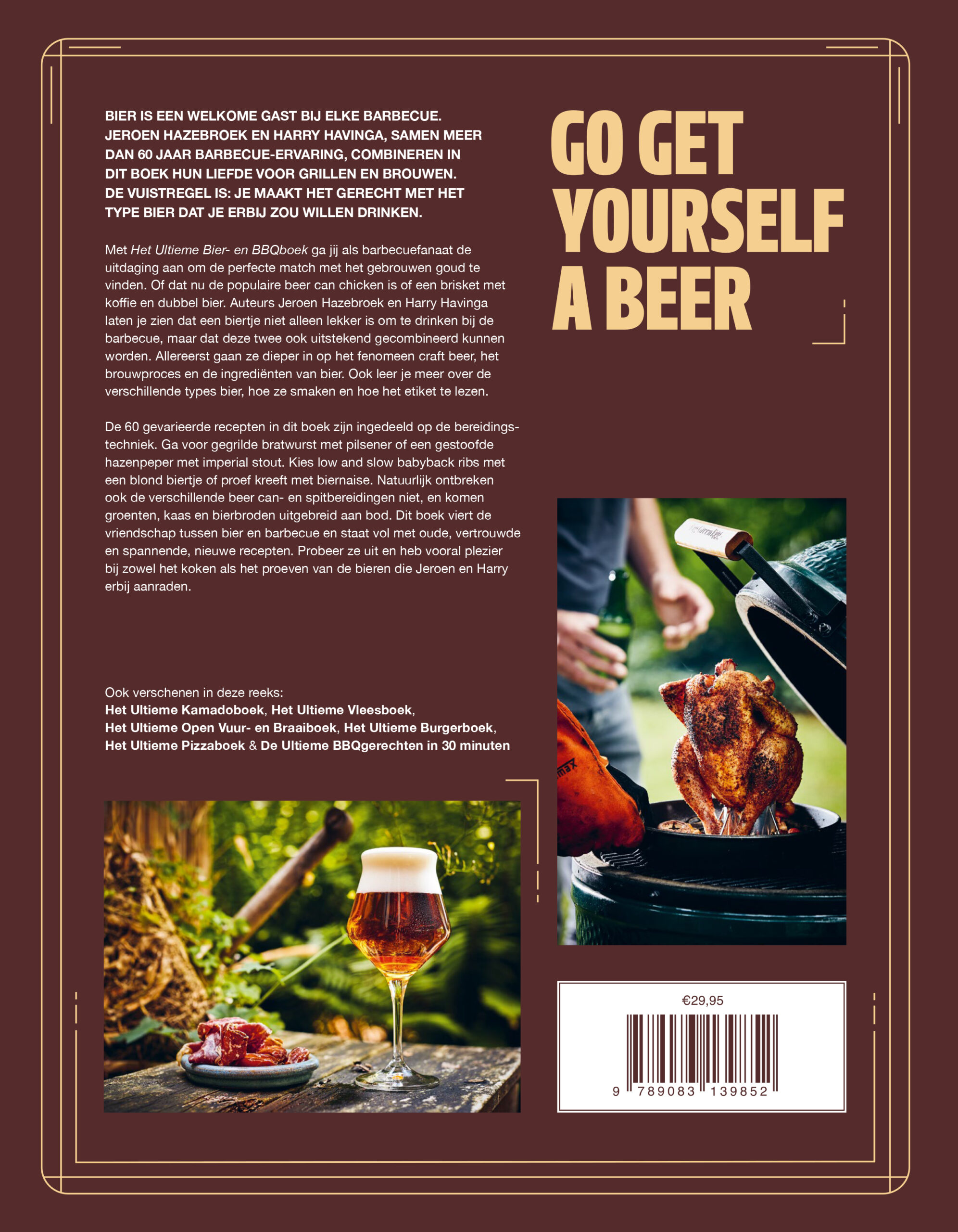 Backcover Het Ultieme Bier- en BBQboek