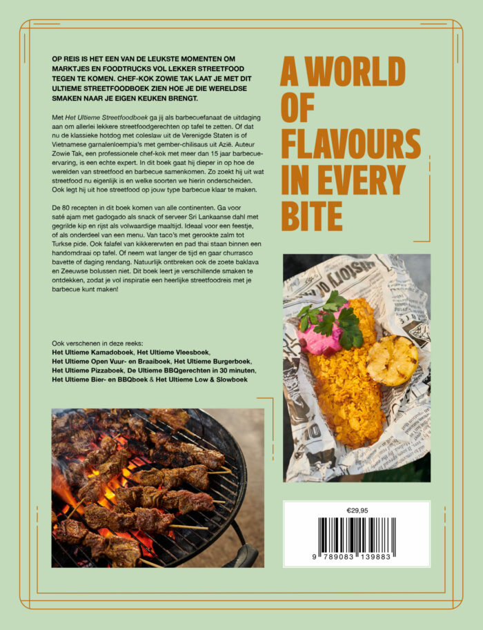 Backcover Het Ultieme Streetfoodboek