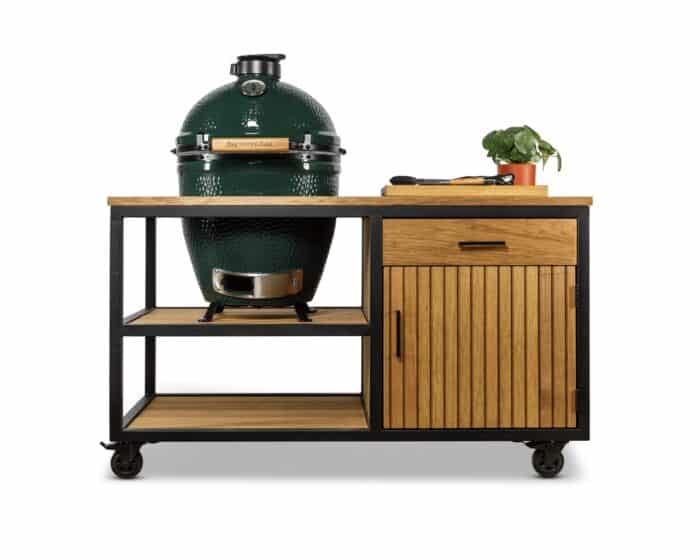 Stalen-Frame-kast-lade-met-big-green-egg-20 groot