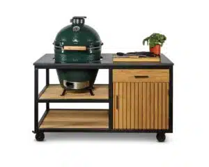 Stalen-frame-kast-Natuursteen-met-big-green-egg-03