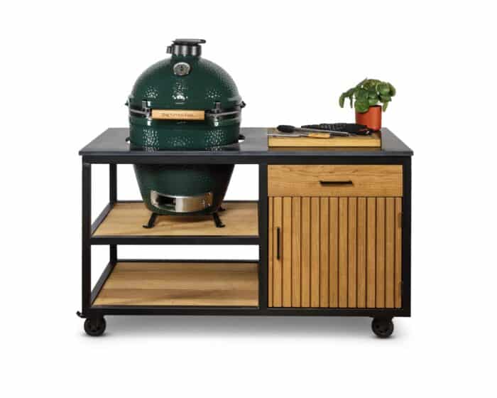 Stalen-frame-kast-Natuursteen-met-big-green-egg-03