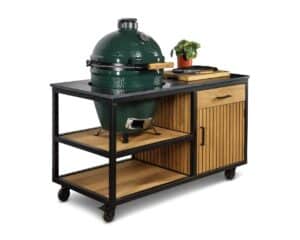 Stalen-frame-kast-Natuursteen-met-big-green-egg-05