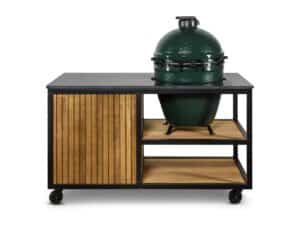 Stalen-frame-kast-Natuursteen-met-big-green-egg-07