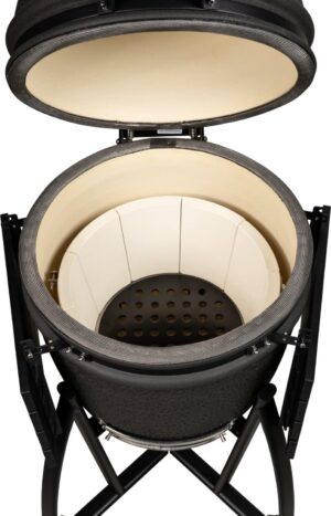 grill-guru-matzwart-medium-compleet-open-klep