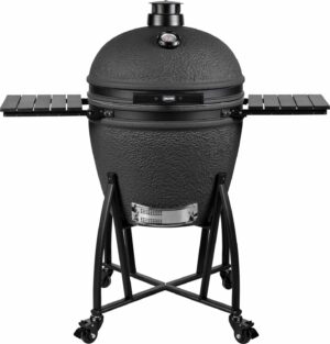 grill-guru-prime-xl-mat-zwart-zijplankjes-uitgeklapt