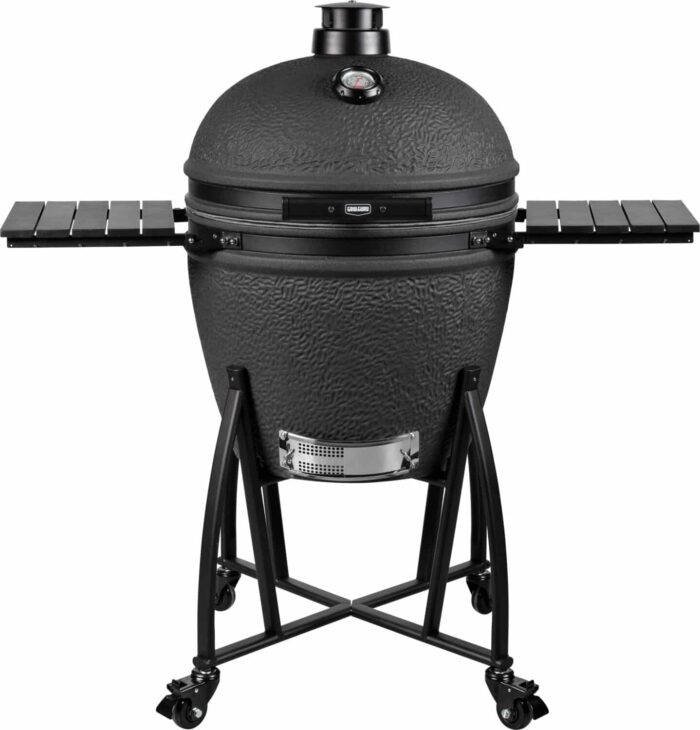 grill-guru-prime-xl-mat-zwart-zijplankjes-uitgeklapt