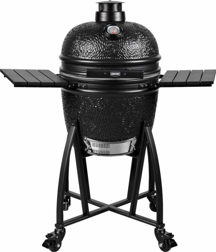 grill-guru-satijnzwart-medium-compleet-zijtafels-uitgeklapt