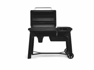 traeger-woodridge-pellet-grill-open-klep