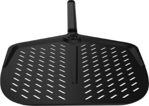 witt-pizzaschep-14-inch-kort-handvat-carbon-vooraanzicht