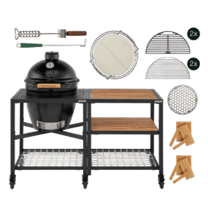 Big Green Egg The Onyx Large Essential Outdoor Kitchen