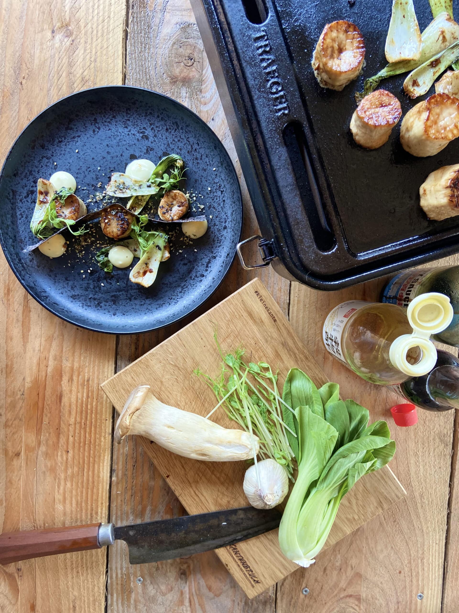 nofish scallops kamado bbq recept 06